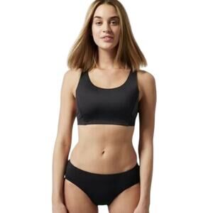 Athleta Malibu Bikini Top Medium D-DD Black